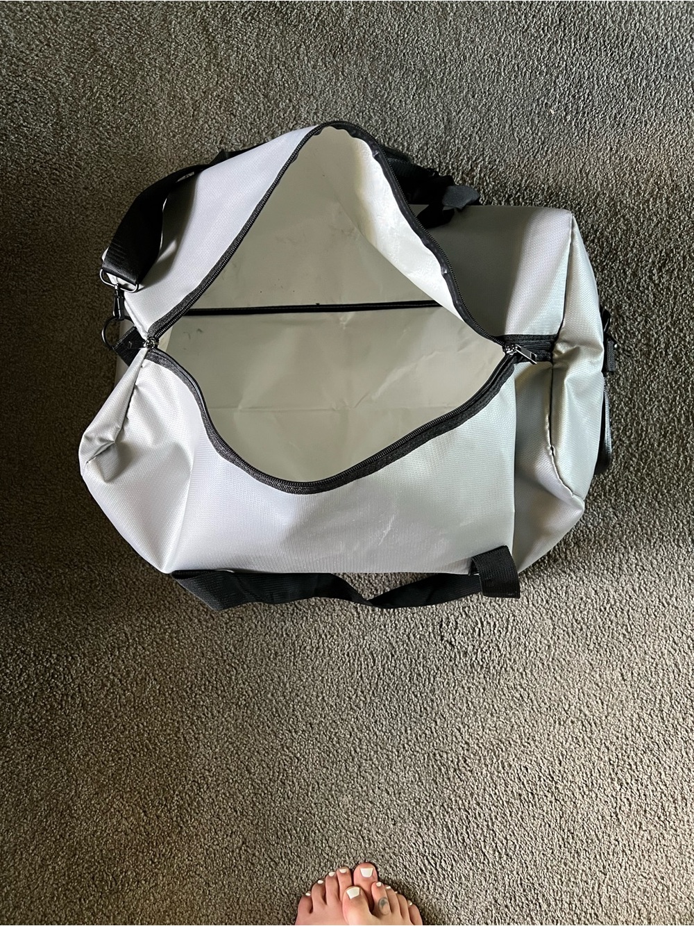 BUILTTUFF Silver Fireproof Waterproof Duffel Bag for Men - Picture 8 of 16